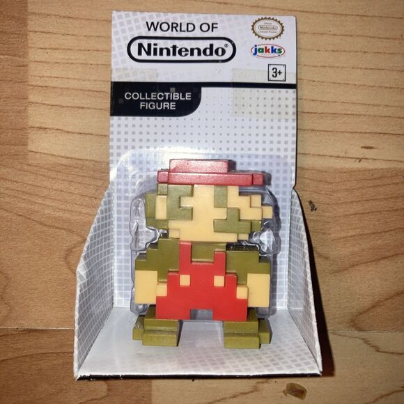 World Of Nintendo Collectible Figure,8-Bit Mario,Jakks Pacific,NEW, Super Mario - Picture 1 of 4